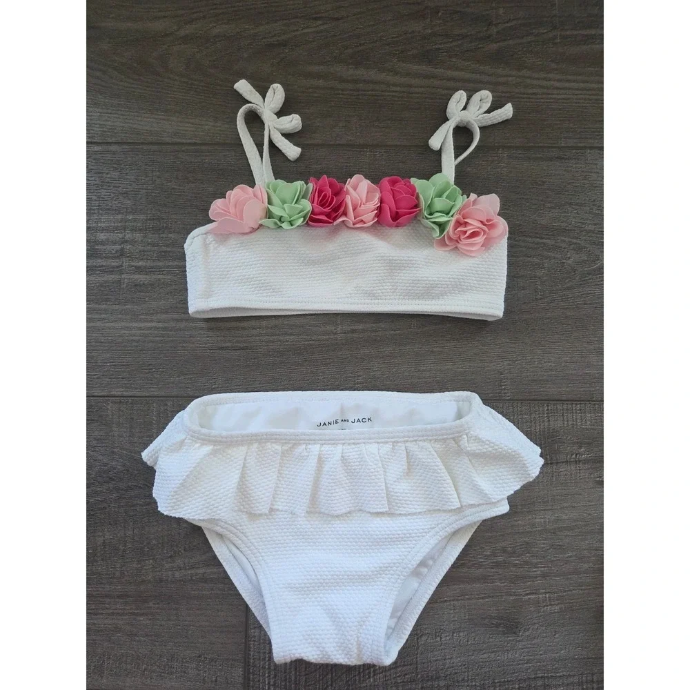 Janie‎ and jack baby girl swimsuit set 12-18 mos